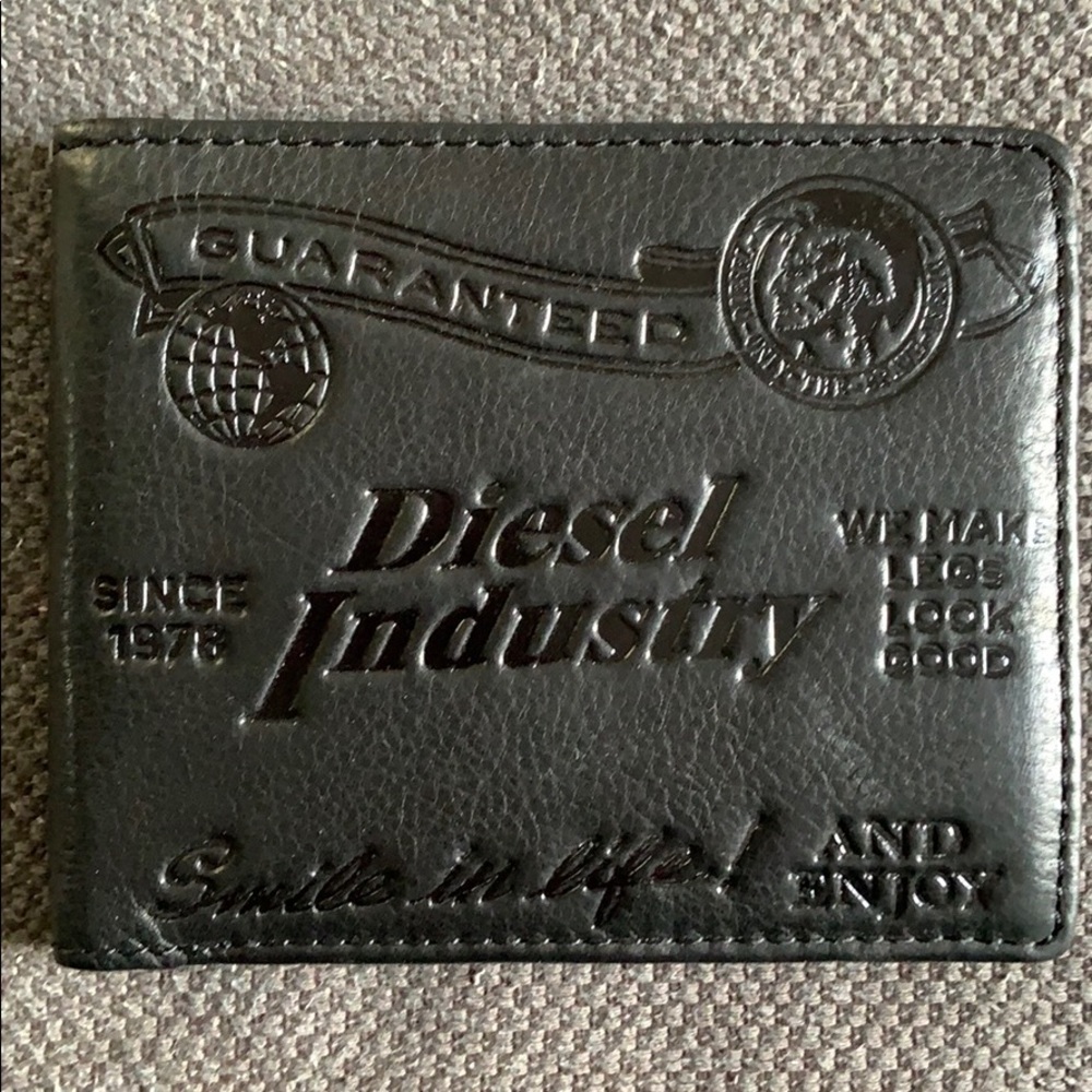 Diesel leather wallet